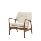 Jensen Armchair Cream 730x740x850mm - WowCornwall