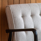 Humber Armchair Natural Weave 690x760x800mm - WowCornwall