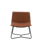 Hawking Lounge Chair Brown 655x675x780mm - WowCornwall