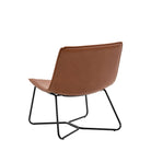 Hawking Lounge Chair Brown 655x675x780mm - WowCornwall