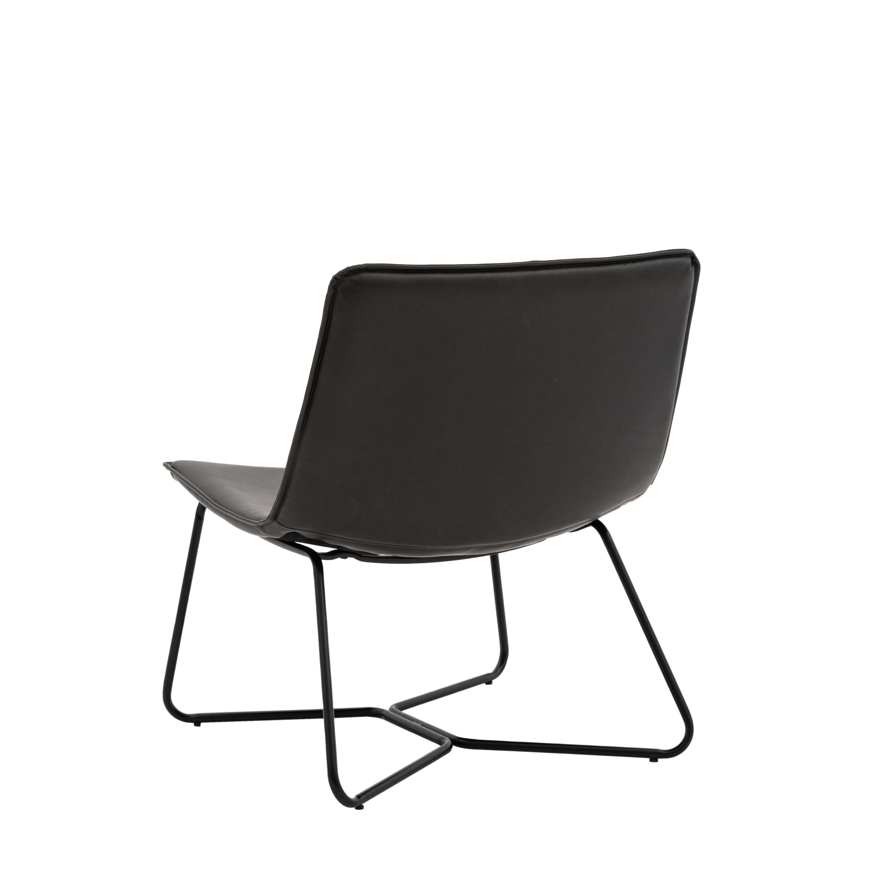 Hawking Lounge Chair Charcoal 655x675x780mm - WowCornwall