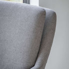 Funton Chair Light Grey 635x885x835mm - WowCornwall