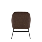 Funton Chair Brown 635x885x835mm - WowCornwall