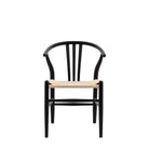 Whitney Chair Black (2pk) - WowCornwall