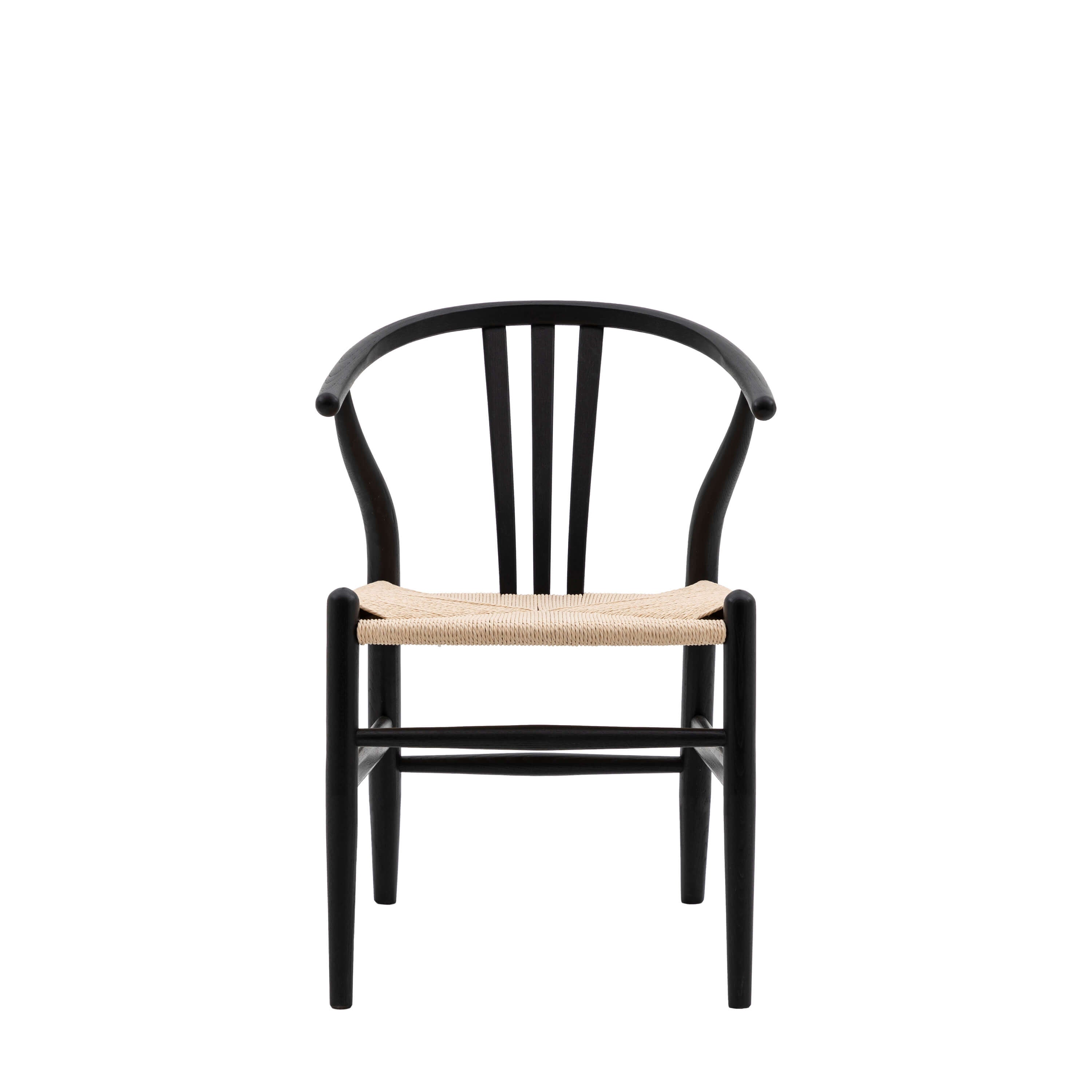 Whitney Chair Black (2pk) - WowCornwall