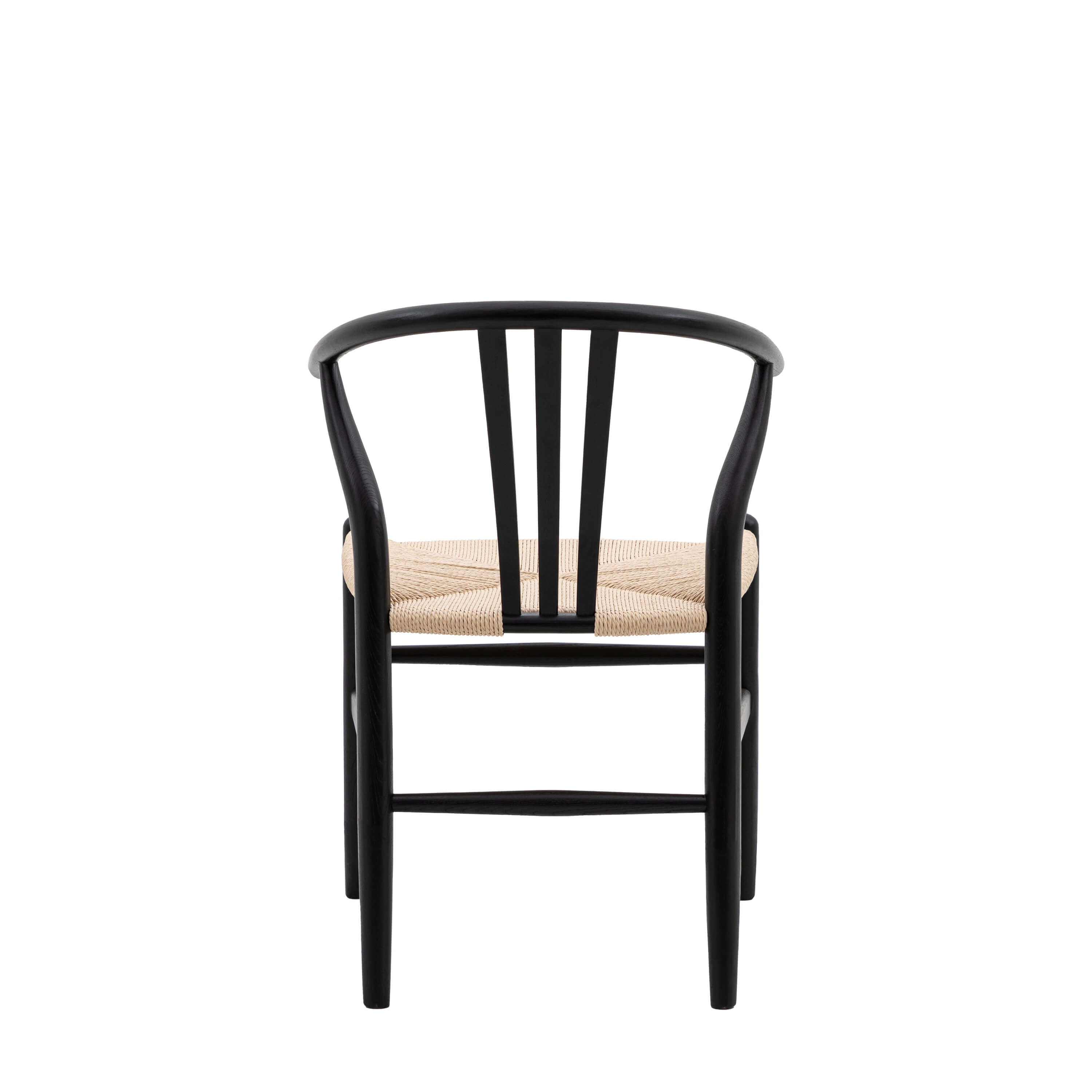 Whitney Chair Black (2pk) - WowCornwall