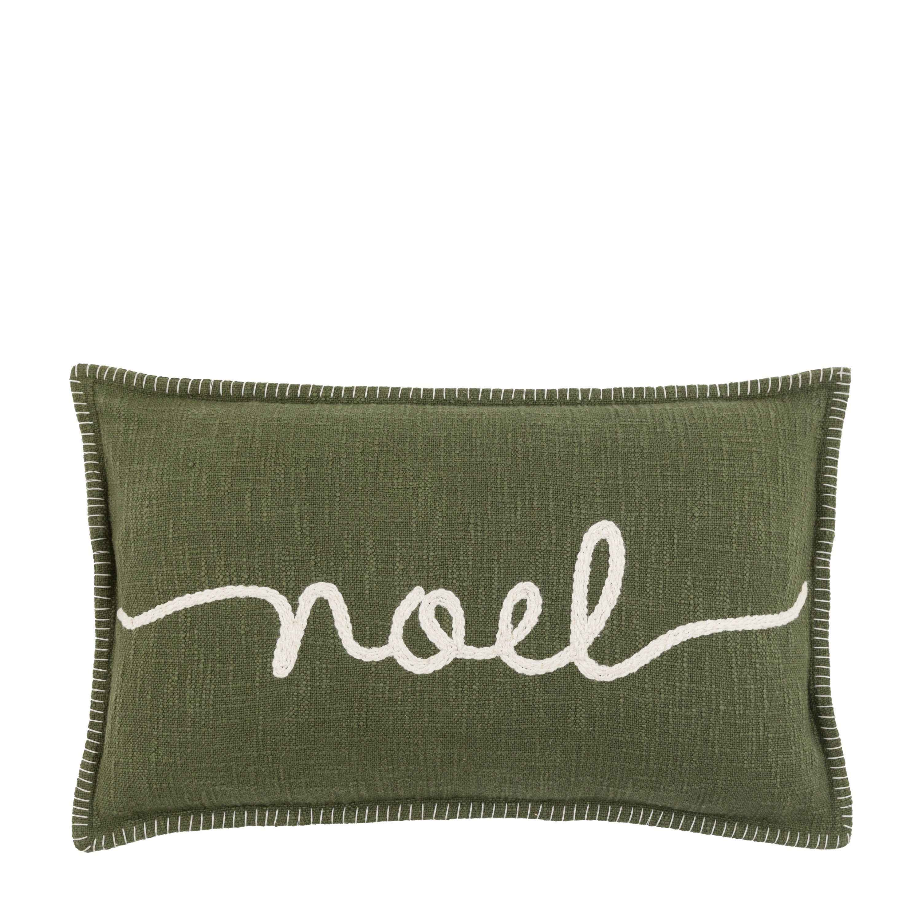 Noel Script Cushion - WowCornwall