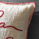Falala Stitched Cushion - WowCornwall