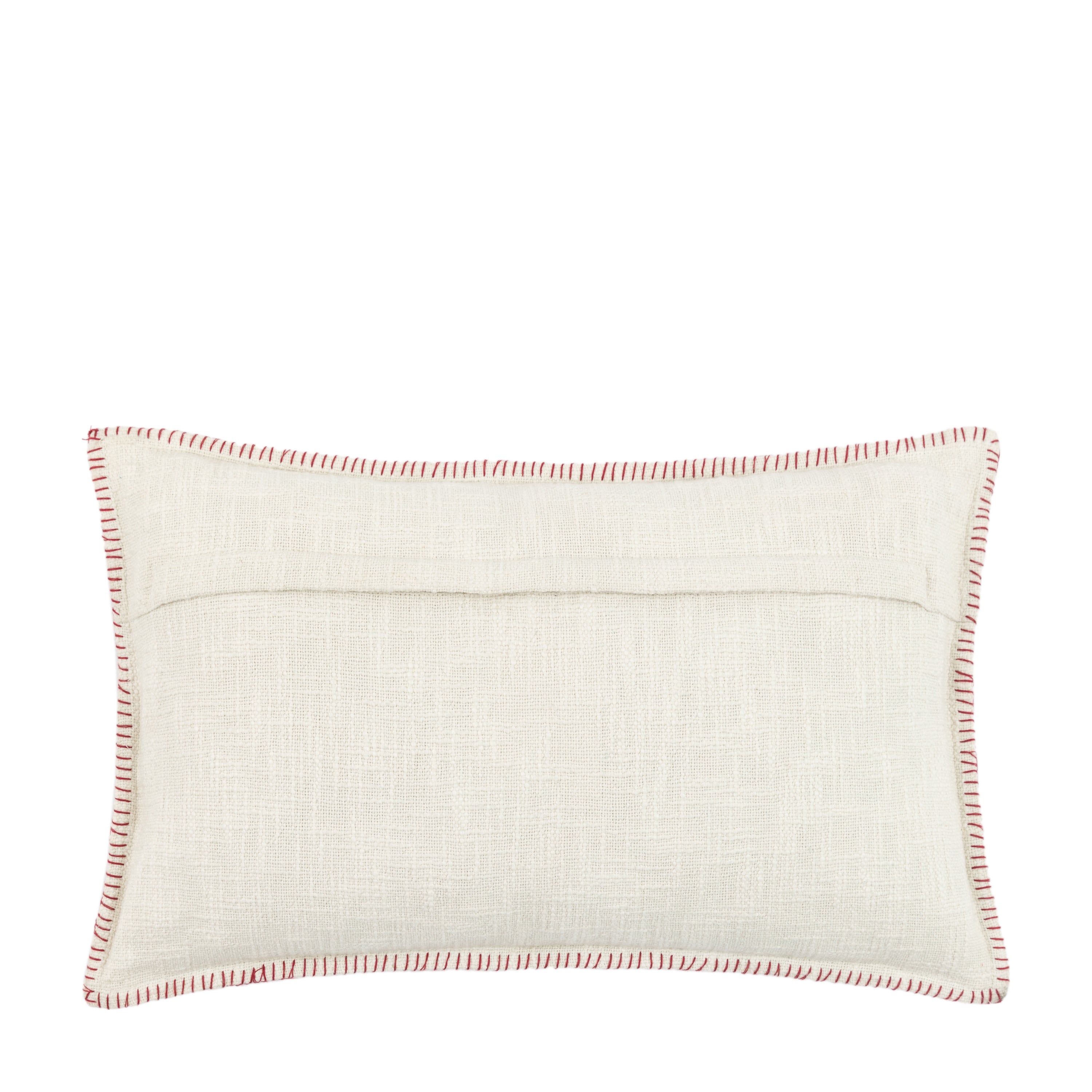 Falala Stitched Cushion - WowCornwall