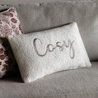 Cosy Embroidered Cushion - WowCornwall