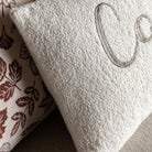 Cosy Embroidered Cushion - WowCornwall