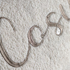 Cosy Embroidered Cushion - WowCornwall