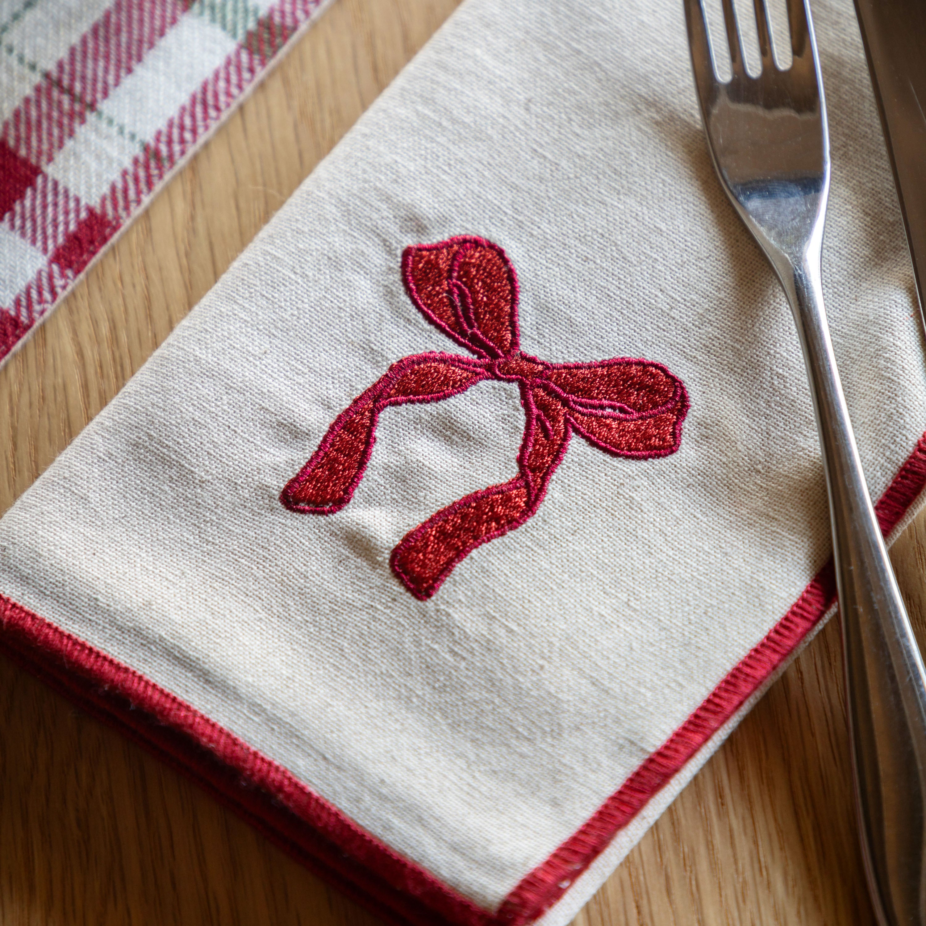 Heritage Christmas Napkins - Set of 4 - WowCornwall