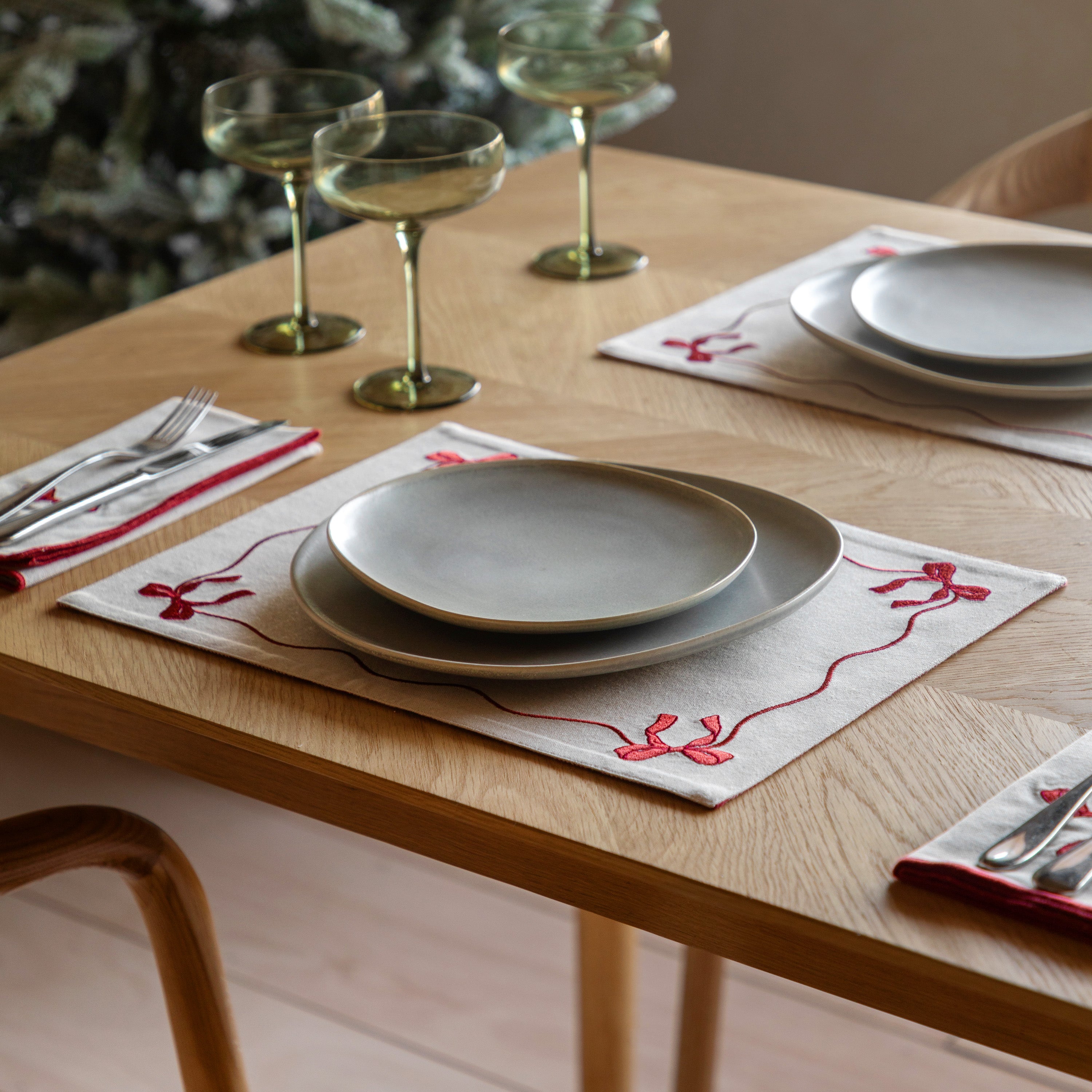Heritage Christmas Placemat - Set of 4 - WowCornwall