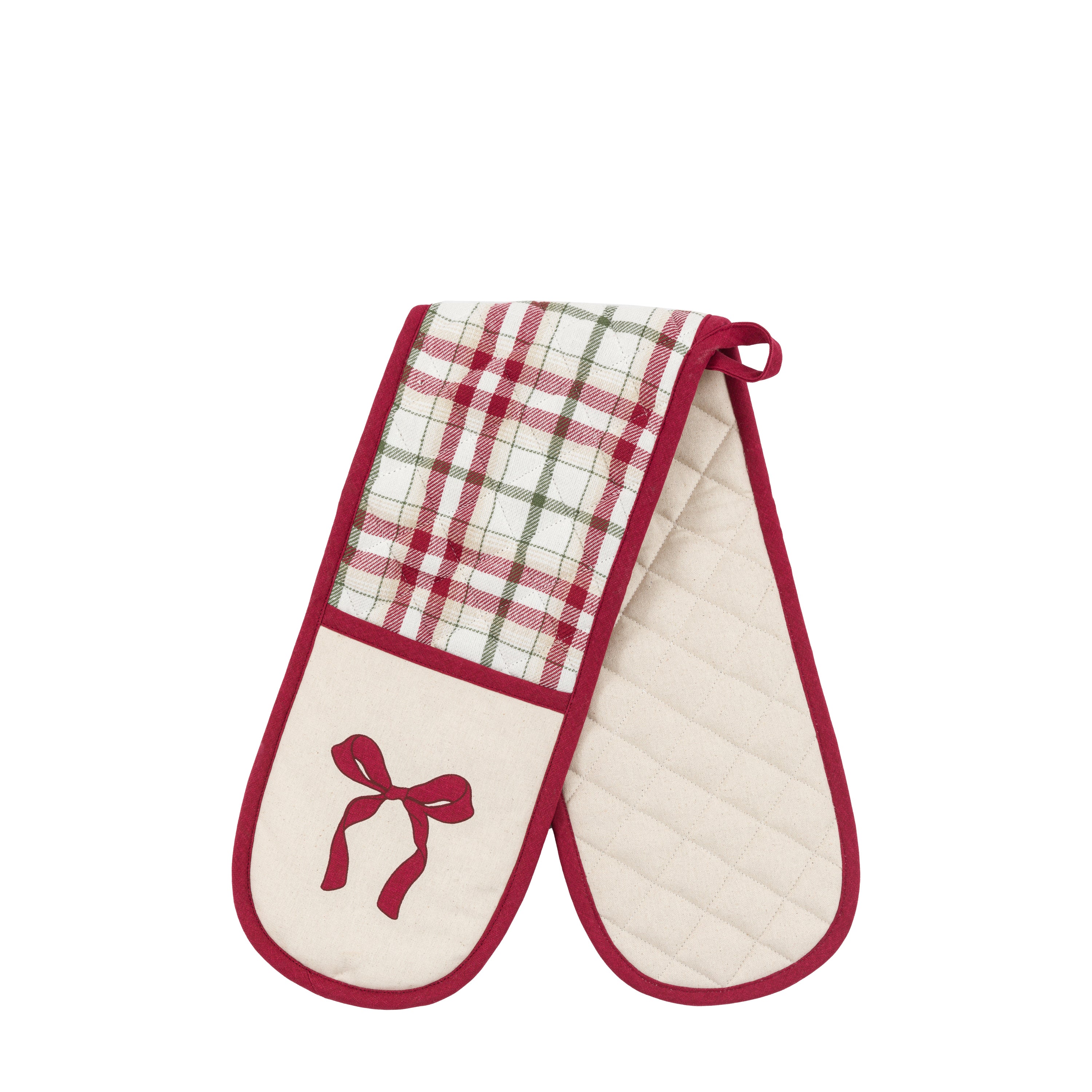 Heritage Christmas Double Oven Glove - WowCornwall