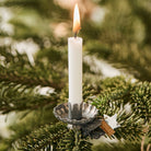 Box of 12 White Tapered Candles - WowCornwall