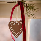 Hanging Gingerbread Hearts - WowCornwall