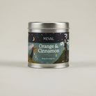 Orange & Cinnamon, Scented Christmas Tin Candle - WowCornwall