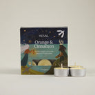 Orange & Cinnamon, Scented Christmas Tealights - WowCornwall