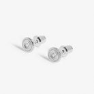 Style Stories Coin Stud Earrings in Silver Plating - WowCornwall