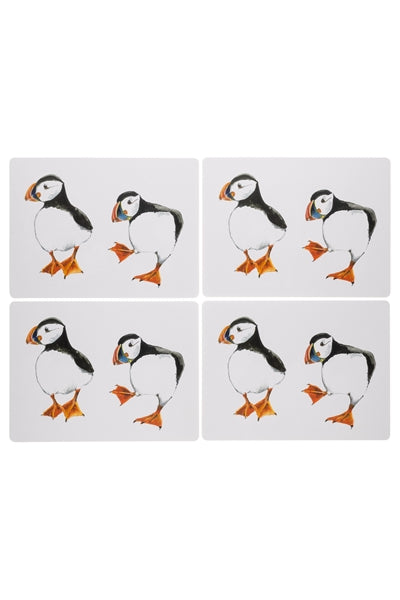 Puffin Placemat Sets 4 - WowCornwall