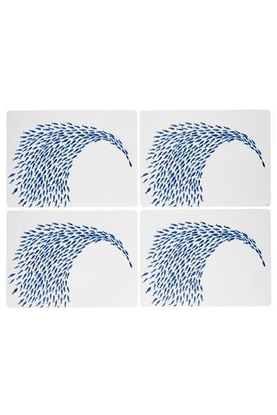 Fish Shoal Placemat Set of 4 - WowCornwall