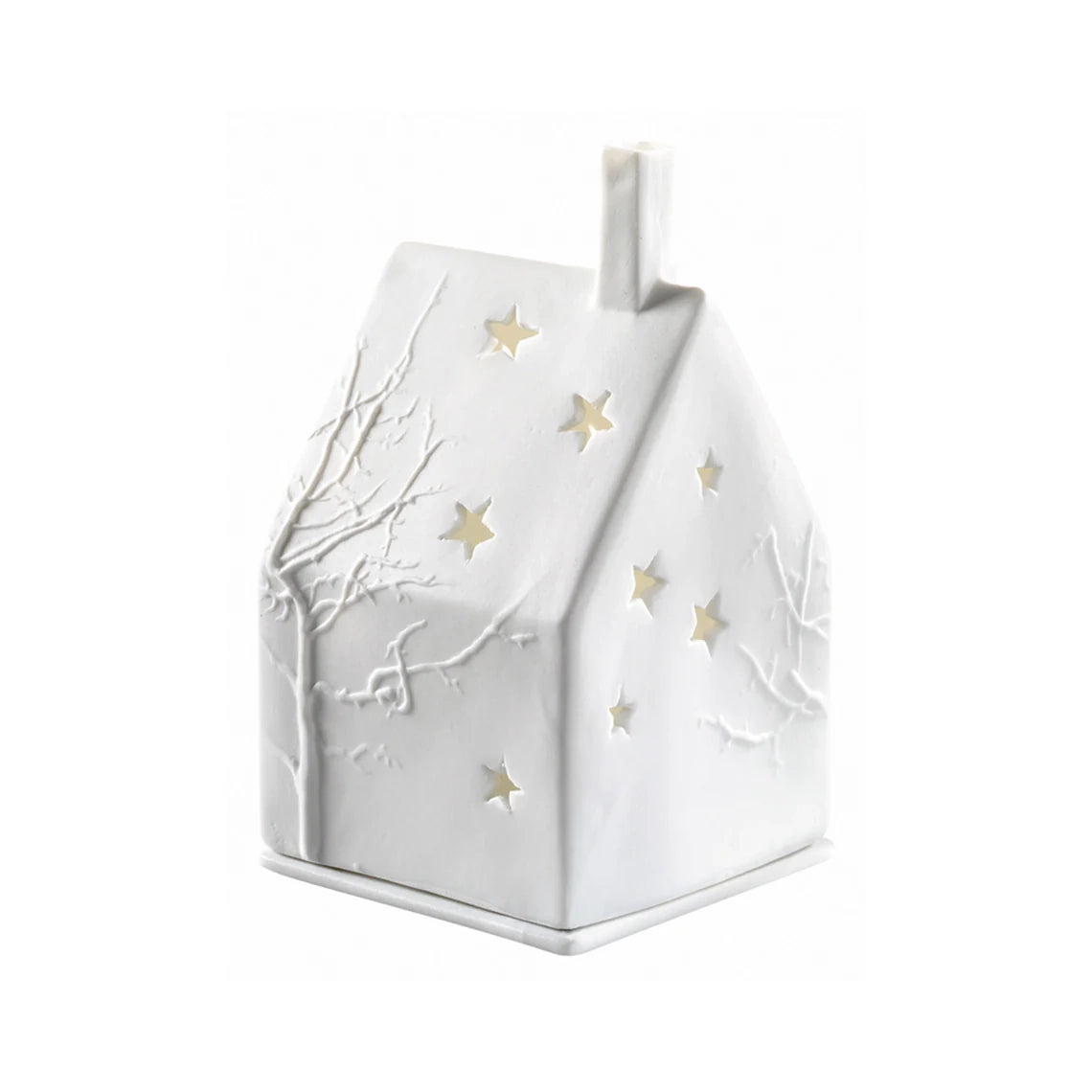 Christmas Leaves Light House by Rader - WowCornwall