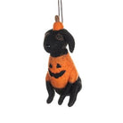 Pumpkin Dog Halloween Hanging Decoration - WowCornwall