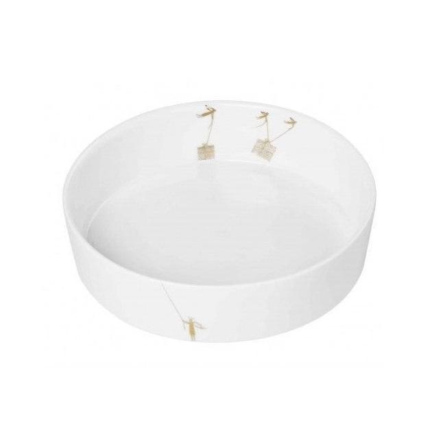 Winter Wonderland Bowl, Parcel Service Gold by Rader - WowCornwall
