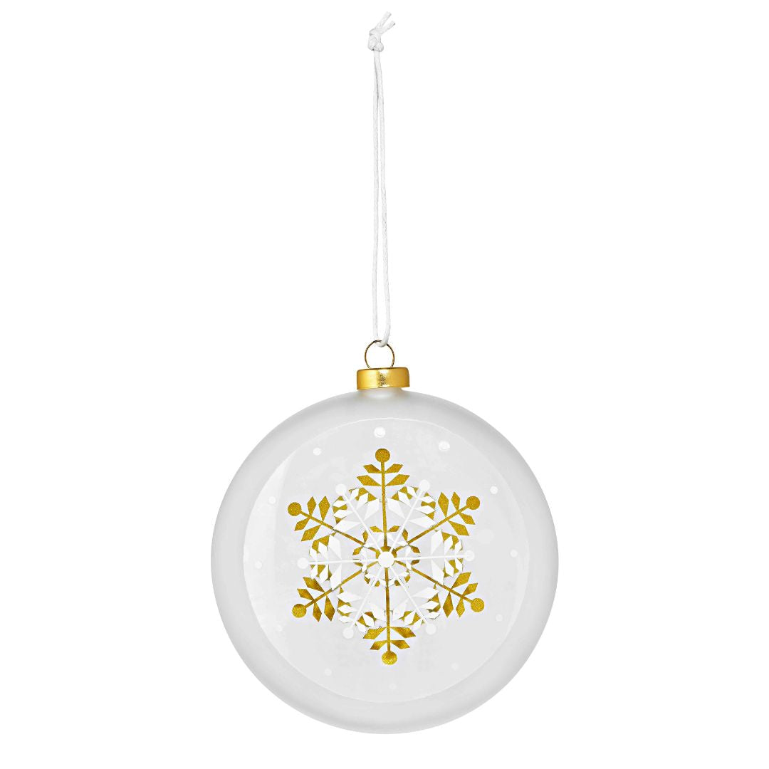 Frost medallion large snowflake by Rader - WowCornwall