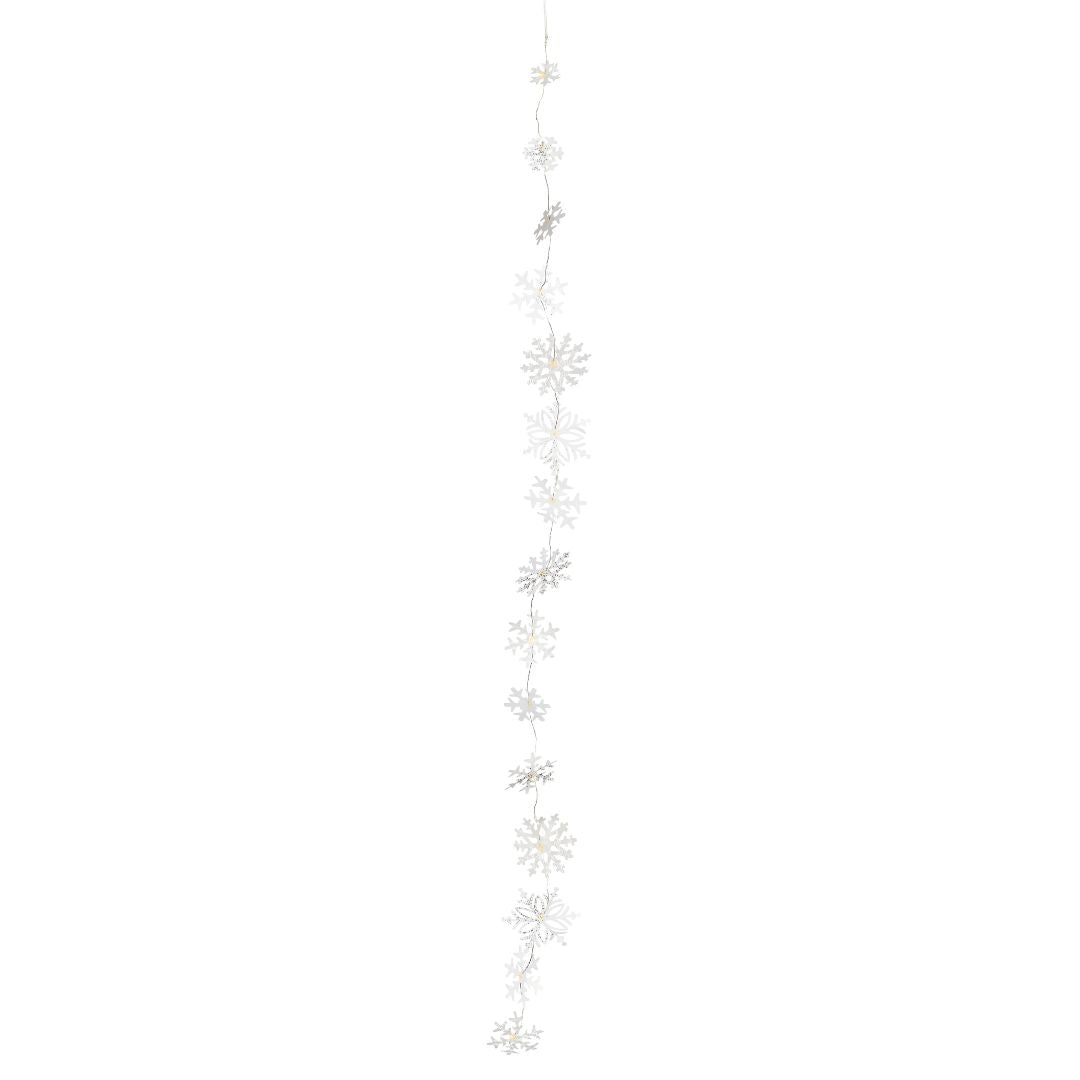 LED Snowcristal chain with Timer function by Rader - WowCornwall