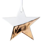 Porcelain hanger star gold by Rader - WowCornwall