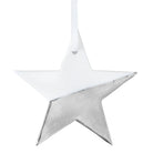 Porcelain hanger star silver by Rader - WowCornwall