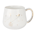Winter Wonderland mug gold parcel service by Rader - WowCornwall