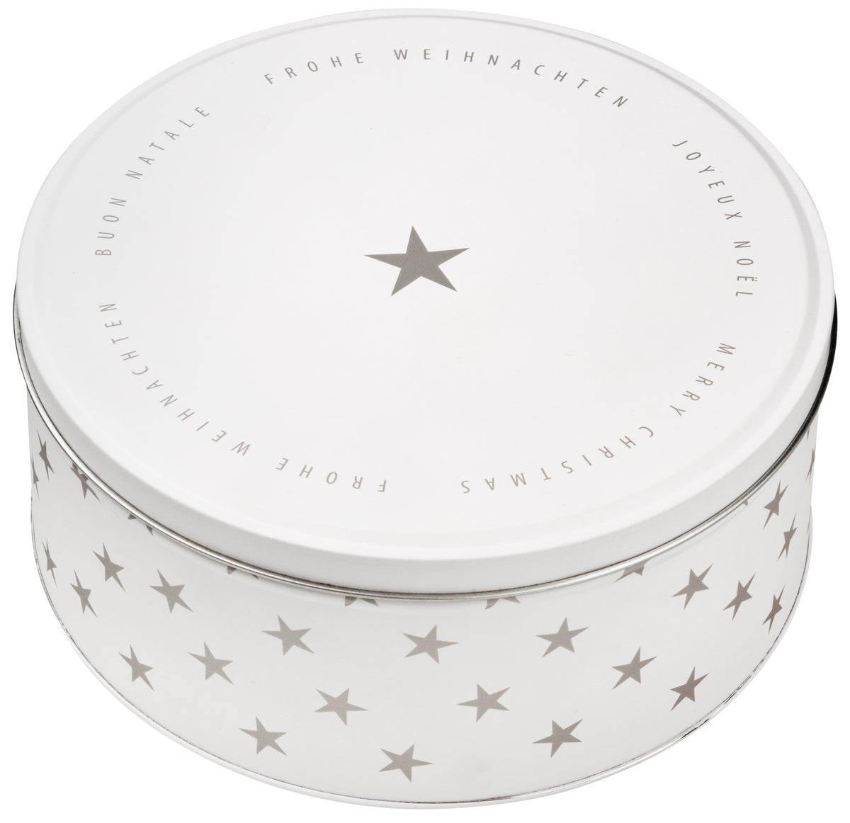 Cookie tin Merry Christmas by Rader - WowCornwall