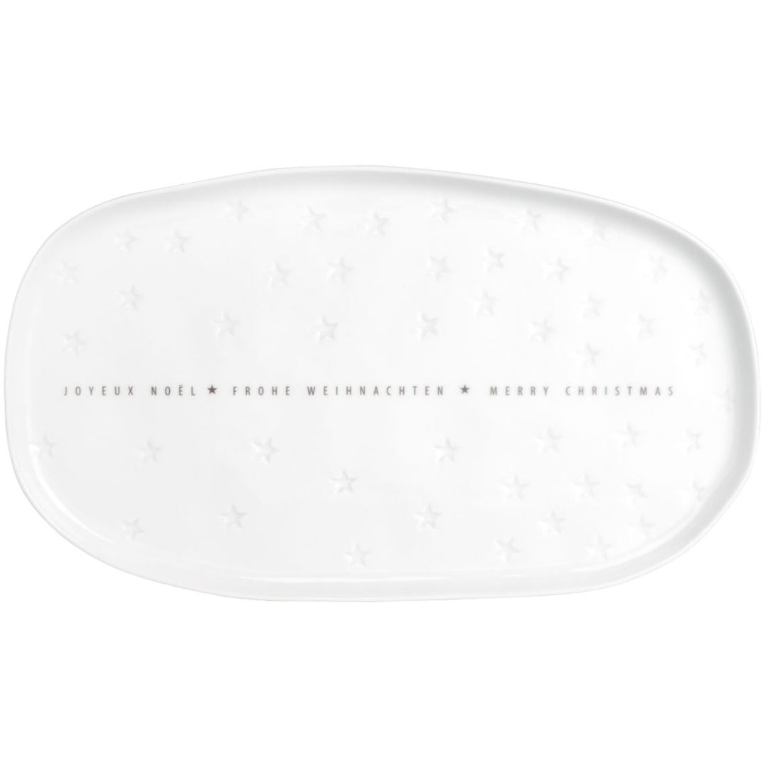Merry Christmas plate by Rader - WowCornwall