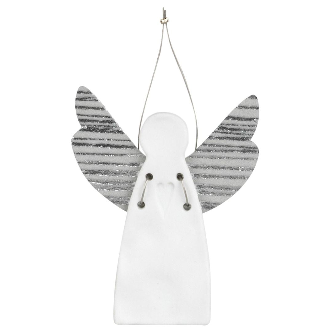 Guardian angel heart stamped decoration by Rader - WowCornwall