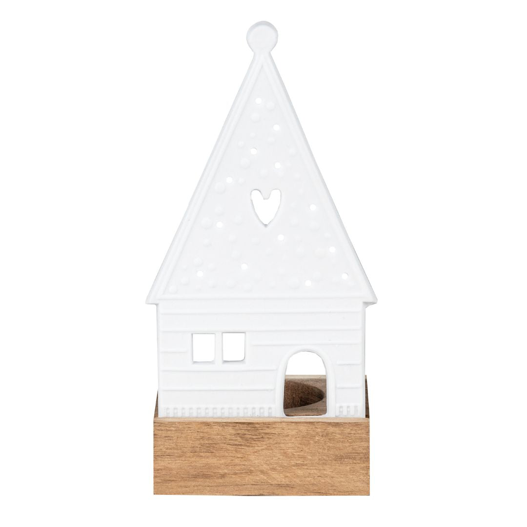 Light object gingerbread house heart by Rader - WowCornwall