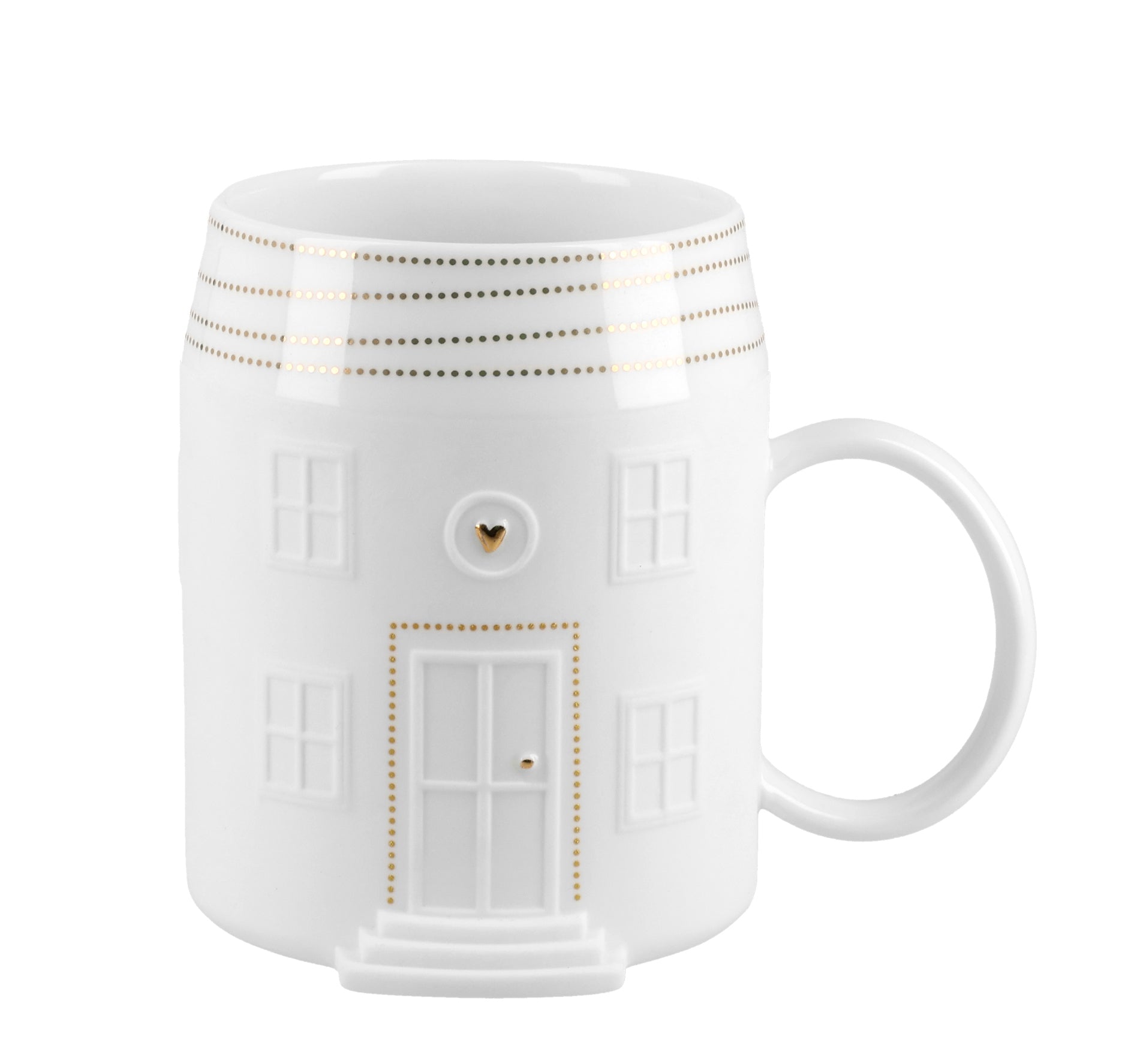 Rader Heart House mug - WowCornwall