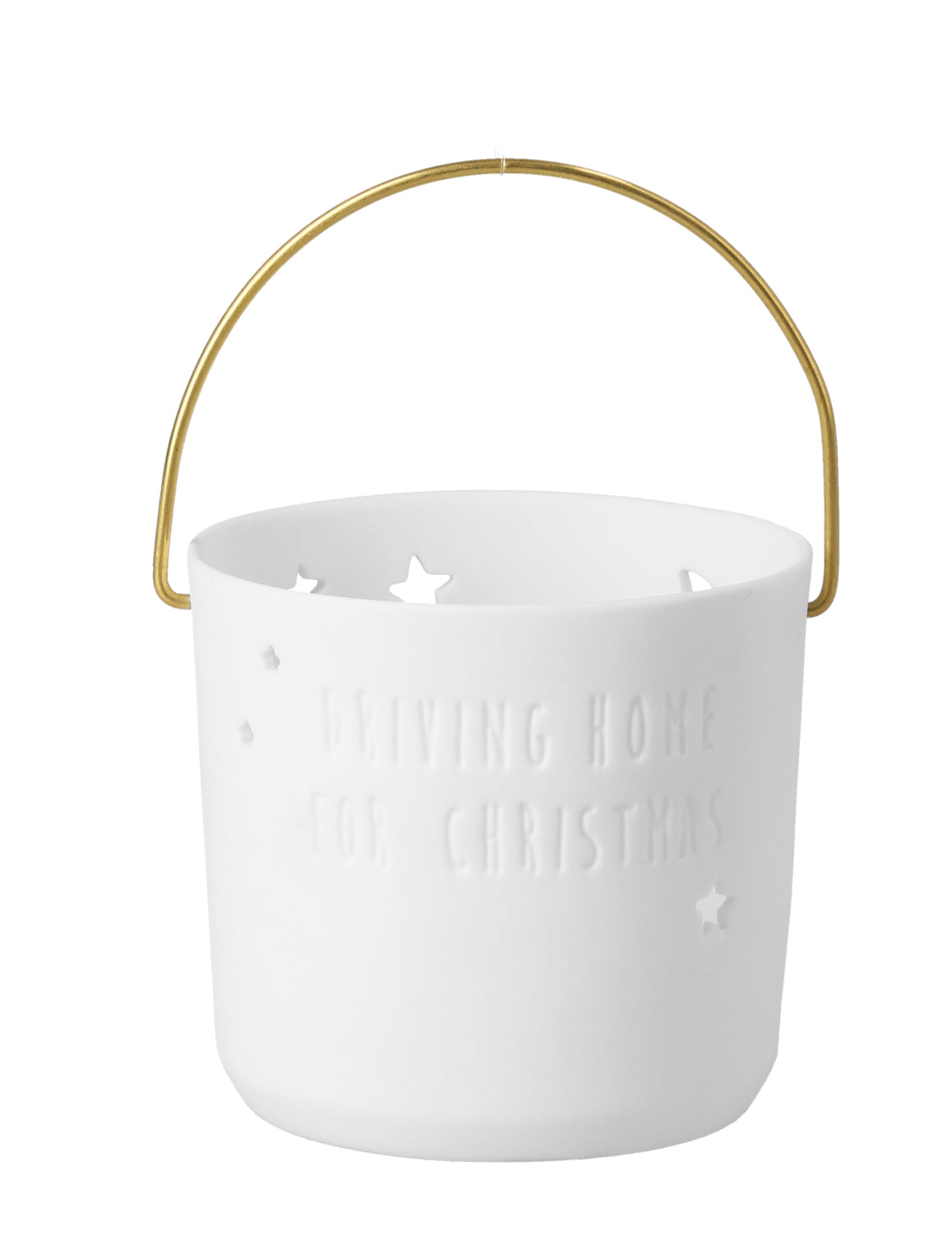 Rader Driving home for Christmas Gift Lantern - WowCornwall