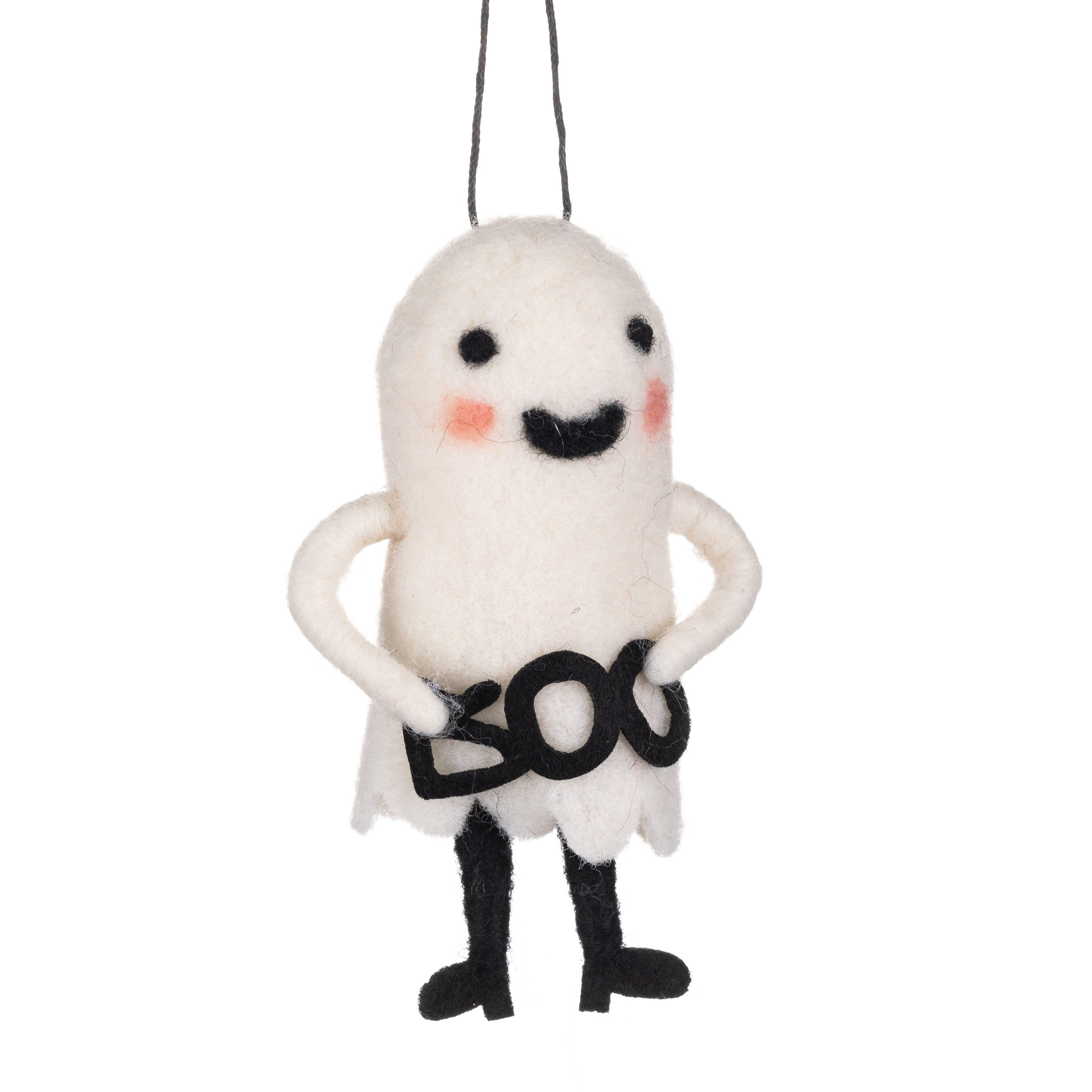 Boo Ghost Halloween Hanging Decoration - WowCornwall