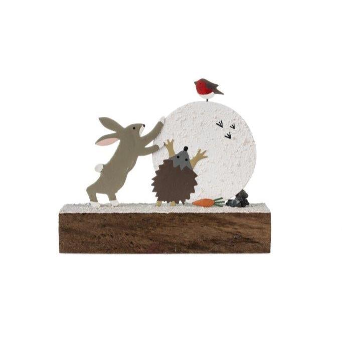 Making a snowman Decoration by Shoeless Joe - WowCornwall