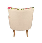 Arbour Embroidered Armchair Linen - WowCornwall