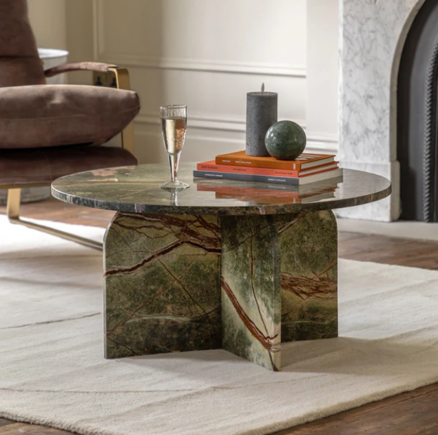 Amalfi Coffee Table, Ember 800x800x400mm