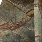 Close-up of green and brown marble with visible veins