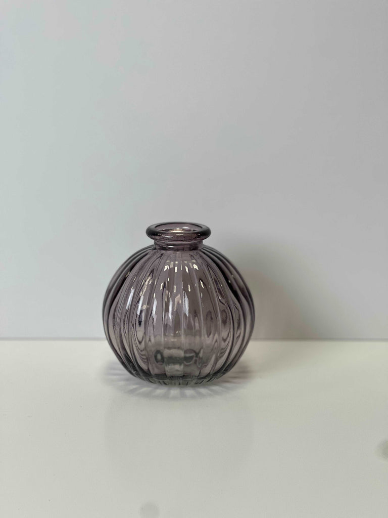 Amethyst Round Bottle - WowCornwall