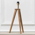Tripod Lamp Base - Nut Brown
