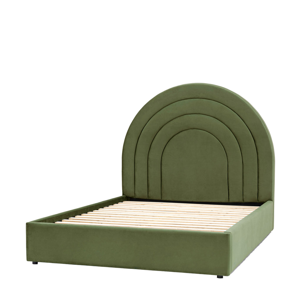 Arch 5' Bedstead Olive