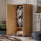 Ashdown 2 Door Wardrobe Natural