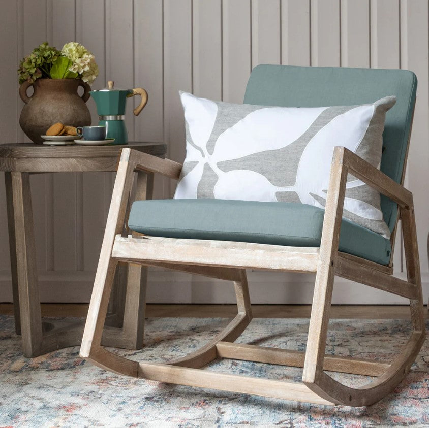 Steel Magnolia Cushion - WowCornwall